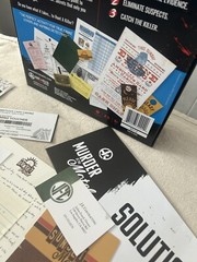 Complete Hunt A Killer Murder at The Motel Mystery Game Board Game