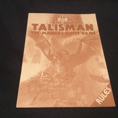 Vintage Games Workshop Talisman 2nd Edition Board Game 100% COMPLETE & EXC!