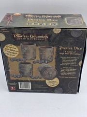 2006 Disney Pirates of The Caribbean Dead Man’s Chest Pirates Dice Game Complete