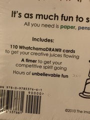 WHATCHAMA DRAW IT The Fast Action Fun Filled Drawing Game Brand New Sealed