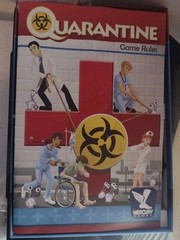 Mercury Games Quarantine Hospital Themed Strategy Board Game Complete