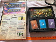 7 Wonders Board Game Repos Production 100% Complete See Description