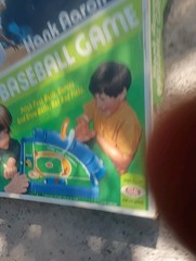 Vintage RARE 1973 Ideal Toys Hank Aaron Baseball Game