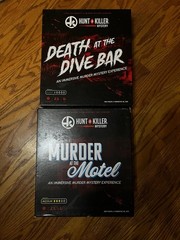 Hunt A Killer Death at The Dive Bar Murder Motel Mystery Game Complete Lot Of 2