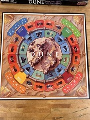 Vintage 1984 DUNE Board Game Parker Brothers, Based On Movie, 100% Complete