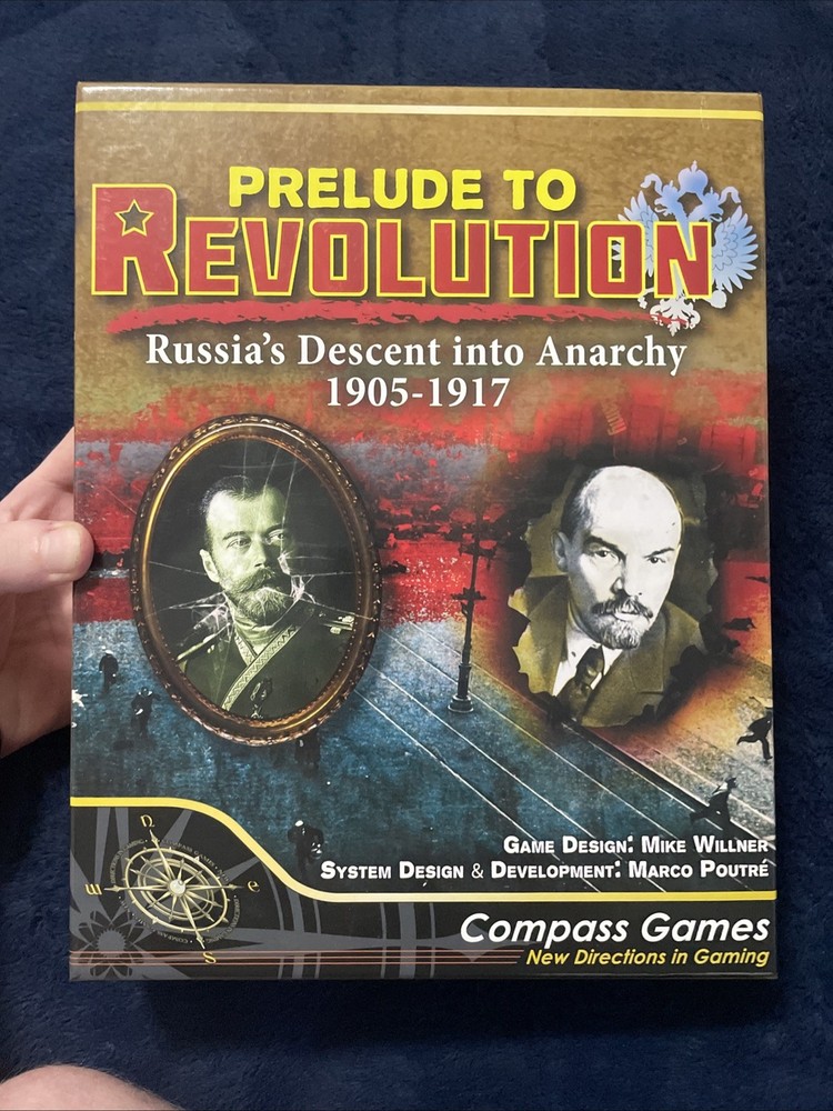 Compass Games: Prelude to Revolution: Russia’s Descent into Anarchy CPA 1172