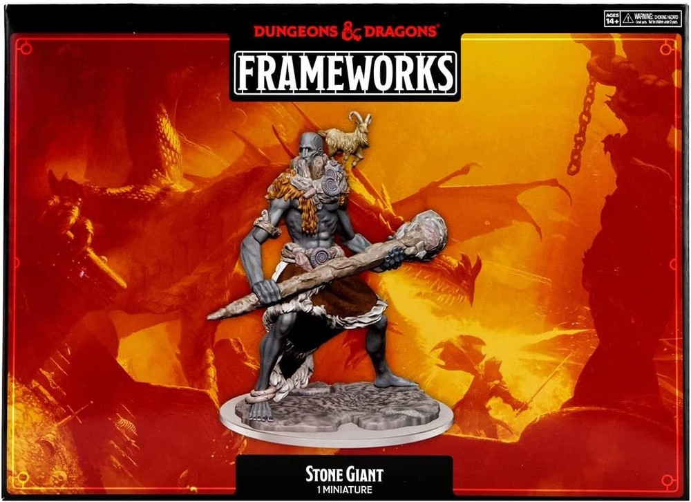 Dungeons & Dragons Frameworks: W01 Stone Giant Brand New Sealed