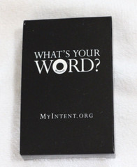 What’s Your Word? 33 Meaningful Question Cards MyIntent Self Help Insightful New