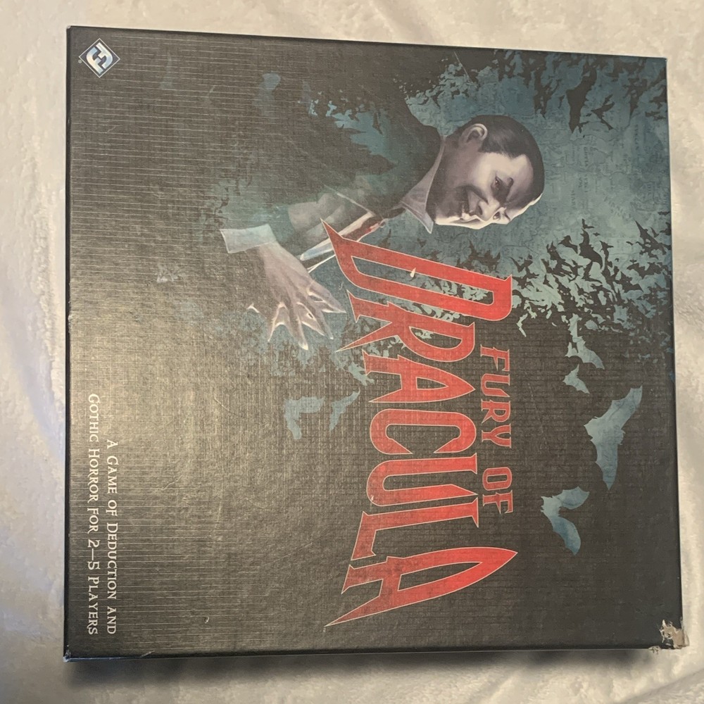 Fantasy Flight Games Fury of Dracula Board Game Gothic Horror Deduction 2+ 12+
