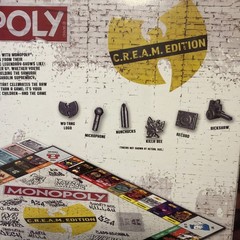 New Sealed Wu Tang Clan Cream (C.R.E.A.M. Edition) Monopoly Board Game x1
