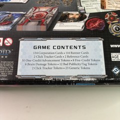 Android Netrunner The Card Game. Fantasy Flight Games 2012. Complete. Ages 14+