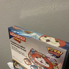 Monopoly Junior Yo-Kai Watch Edition Board Game w/Exclusive Yokai Medal Sealed
