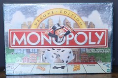 Monopoly Deluxe Edition – (Parker Brothers 1998) -(New/Sealed)