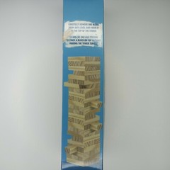 72 Pc Set Tumbling Tower Game Wooden Stacking Blocks New