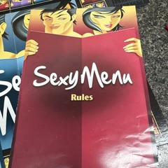 Sexy Menu Adult Board Game Ozze Creations Made In Canada See Description