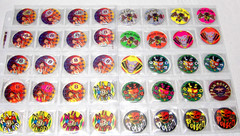 Pogs!• 360 Wrapped/Sleeved & 10 Slammers!• Holographic/Neon Themed!• See Pics!