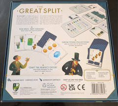 The Great Split Board Game 2022 (Horrible Guild) 3-7 Players (USED)