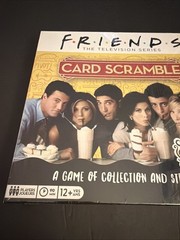 New Friends Television Series Card Scramble A Game of Collection And Strategy