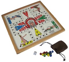The Original Wa Hoo Board Game – WAHOO!! Made in USA w/Marbles, Dice, and Poke