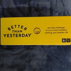 Better Than Yesterday Card Game 365 Daily Challenges… (Brand New)