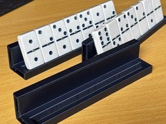 Custom Domino Box Personalized Logo Portable Tile Tray No Table Needed