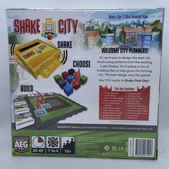 AEG – Shake That City Board Game – City Building Cube Shaker – 1-4 Players 10+