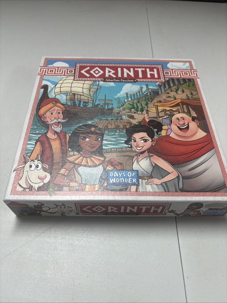 Corinth Board Game Days of Wonder – Roll & Write Strategy Game, Never Played