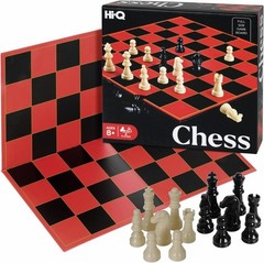 HI-Q Checkers & Tic-Tac-Toe Board Game Set 2-in-1 Family Fun Kids Age 6+
