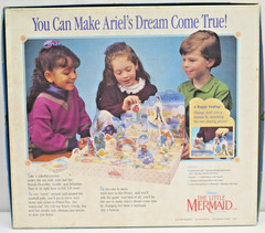 1992 Milton Bradley Disney’s The little Mermaid 3-D Board Game Complete