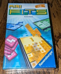 New Ravensburger Mini Fits Family Board Game of Wits Reiner Knizia Blocks Puzzle