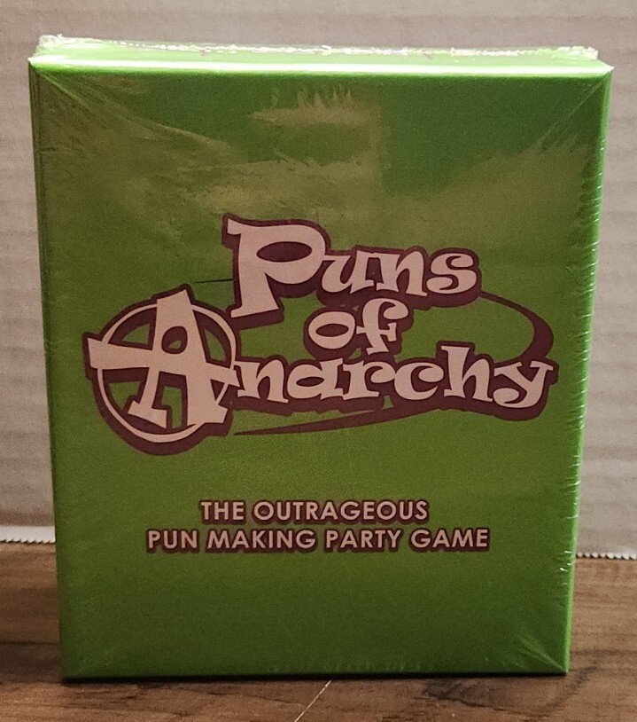 Puns of Anarchy Pun Making Party Game Charty Party 2020 New Sealed