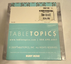 Table Topics Dinner Party 135 Questions To Start Great Conversations Sealed