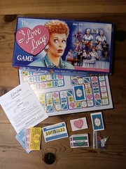 Vintage The I Love Lucy Board Game Complete Talicor 1990 TV Show Lucille Ball