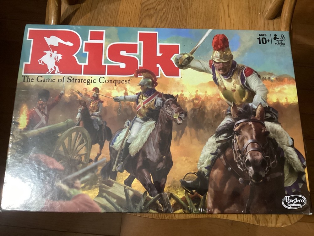 Risk The Game of Strategic Conquest Board Game Hasbro NEW & FACTORY SEALED