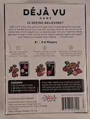 Amigo DEJA VU Game: Is Seeing Believing? Ages 8+, 2-6 Players / Factory Sealed
