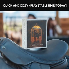 Family Card Game – Cozy Board Game for Kids & Adults, Unique Horses, 1-5 Players