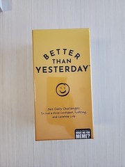 Better Than Yesterday 365 Daily Challenges Life Fullfilling Game Meme NEW Sealed