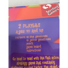 Sterling Games Malaika Strategy Board Game 2 Player Ages 10+ No 3532 New Sealed