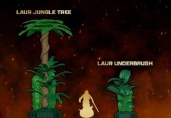 Renegade Game Studios Heroscape The Grove at Laur’s Edge Terrain Pack Build Ne