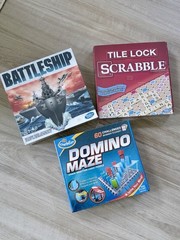 Board Games Set of 3 – New and Sealed
