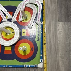 Vintage 1971 Coleco ring Toss and horseshoe game