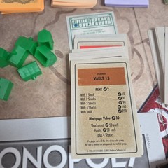 Fallout Monopoly Collector’s Edition Board Game 2016 (all 6 Collectible tokens)
