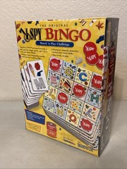 The Original I Spy Bingo Match & Play Challenge Ages 4 And Up Scholastic NEW