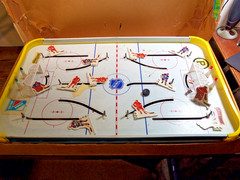 Vintage Coleco World of Sports Official NHL Pro Stars Hockey Table and Players