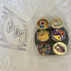Vtg 1994 World POG Federation Micro Tournament Game Pack Case Board With Slammer