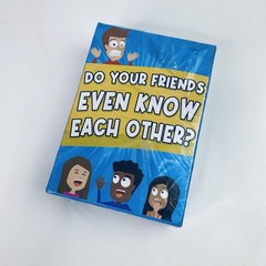 Do Your Friends Even Know Each Other? Adult & Teen Party Card Game NEW!