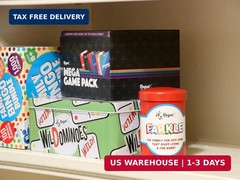 Regal Games – Farkle Classic Dice Game w/ 6 Colored Dice, 1 Convenient Dice Cup