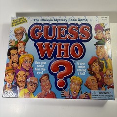 Guess Who Board Game – Family Game Night Kids 6+ & Adults Original**NEW SEALED**