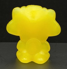 GoGo’s Crazy Bones MACRO Aliens Yellow Jelly Unpainted Magic Box Rare
