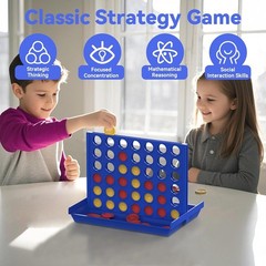 Educational Big Size 4 in a Row Game for Kids – Perfect for Family Gatherings!